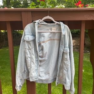 american eagle lightweight jean jacket